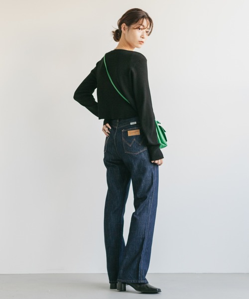Wrangler（ラングラー）の「【Wrangler】フレアデニム（デニムパンツ・レディース・インディゴブルー/ブルー・S/M/XS）」の8枚目の写真