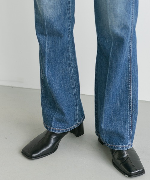 Wrangler（ラングラー）の「【Wrangler】フレアデニム（デニムパンツ・レディース・インディゴブルー/ブルー・S/M/XS）」の14枚目の写真