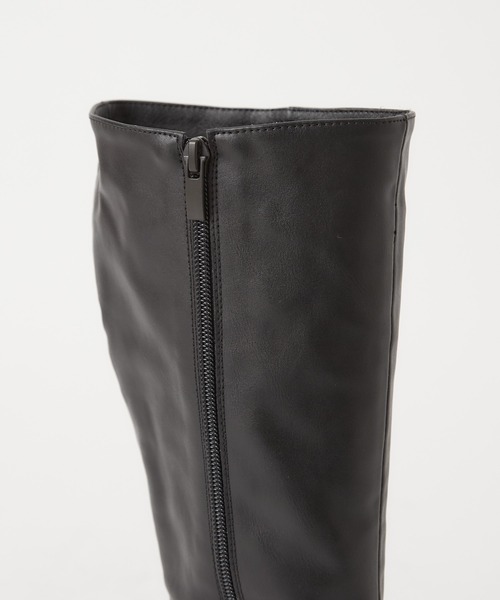 CIAOPANIC（チャオパニック）の「トラックソールロングブーツ（ブーツ・レディース・ブラック/ブラウン・24.5/23.5/23.5cm/24.5cm）」の10枚目の写真