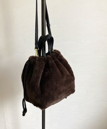 T・S・L | リバーシブル2way巾着バッグ(ショルダーバッグ)