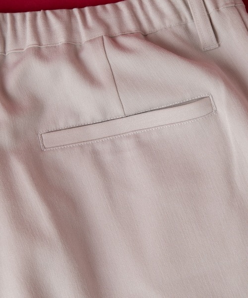 WEGO by こーせ（ウィゴーバイコーセ）の「∴WEGO by こーせ/センタープレスワイドスラックス（スラックス・メンズ・ライトグレー/ブラック・LARGE/MEDIUM）」の7枚目の写真