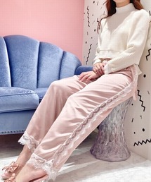 lilLilly | サテンレースパンツ(その他パンツ)