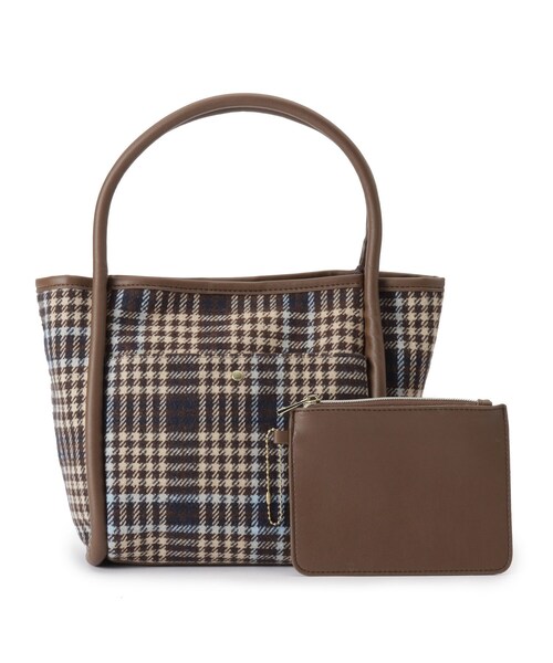 DRESKIP（ドレスキップ）の「◆【ポ－チ付】つまみハンドルトート（トートバッグ・レディース・ブラック系2/ベージュ系1/ネイビー系1・00）」の9枚目の写真