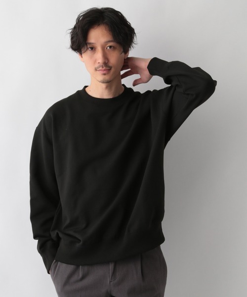 GLOBAL WORK（グローバルワーク）の「ハヤクカワクプルオーバー/215876（スウェット・メンズ・ブラック/ブルー系その他6/ホワイト・X-LARGE/MEDIUM/SMALL/LARGE）」の3枚目の写真