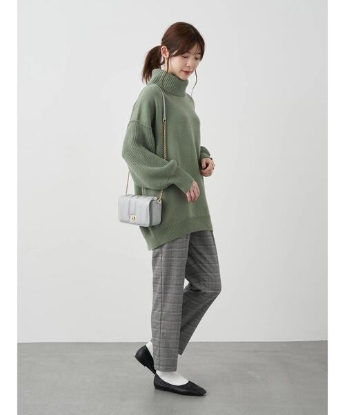 earth music&ecology(アースミュージックアンドエコロジー)の「キルティングショルダーバッグ*(ショルダーバッグ・レディース・ライトグレー/ベージュ/オレンジ/グリーン・FREE)」の10枚目の写真