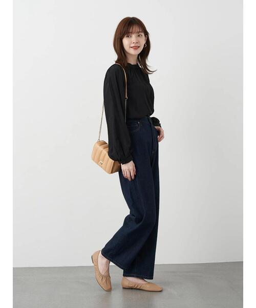 earth music&ecology(アースミュージックアンドエコロジー)の「キルティングショルダーバッグ*(ショルダーバッグ・レディース・ライトグレー/ベージュ/オレンジ/グリーン・FREE)」の12枚目の写真