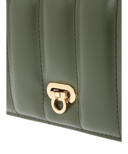 earth music&ecology(アースミュージックアンドエコロジー)の「キルティングショルダーバッグ*(ショルダーバッグ・レディース・ライトグレー/ベージュ/オレンジ/グリーン・FREE)」の20枚目の写真