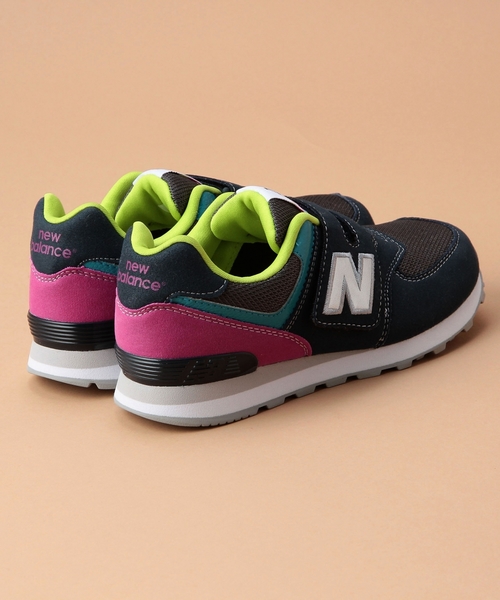 NEW BALANCE（ニューバランス）の「green label relaxing別注 ニューバランス574 14cm～23cm◆（スニーカー・キッズ・ネイビー・23cm/16.5cm/15.5cm/17.0cm/17.5cm/18.0cm/15.0cm/20.0cm/22.0cm/14.0cm/20.5cm/14.5㎝/18.5cm/19.5cm/21.5cm/22.5cm/16.0cm/19.0cm/21.0cm）」の5枚目の写真
