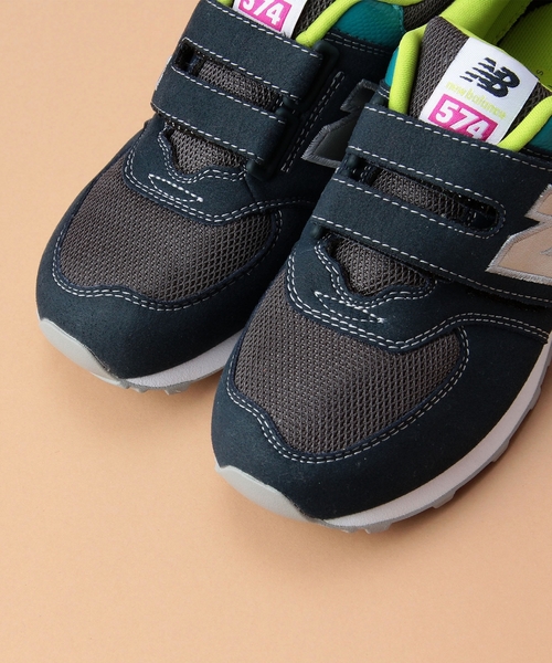 NEW BALANCE（ニューバランス）の「green label relaxing別注 ニューバランス574 14cm～23cm◆（スニーカー・キッズ・ネイビー・23cm/16.5cm/15.5cm/17.0cm/17.5cm/18.0cm/15.0cm/20.0cm/22.0cm/14.0cm/20.5cm/14.5㎝/18.5cm/19.5cm/21.5cm/22.5cm/16.0cm/19.0cm/21.0cm）」の6枚目の写真