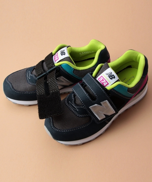 NEW BALANCE（ニューバランス）の「green label relaxing別注 ニューバランス574 14cm～23cm◆（スニーカー・キッズ・ネイビー・23cm/16.5cm/15.5cm/17.0cm/17.5cm/18.0cm/15.0cm/20.0cm/22.0cm/14.0cm/20.5cm/14.5㎝/18.5cm/19.5cm/21.5cm/22.5cm/16.0cm/19.0cm/21.0cm）」の8枚目の写真