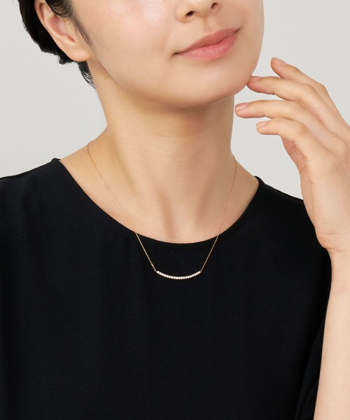 VENDOME AOYAMA(ヴァンドーム青山)の「K18イエローゴールド ダイヤモンド リュール ネックレス計0.38ct(ネックレス・レディース・イエローゴールド・45cm)」の8枚目の写真