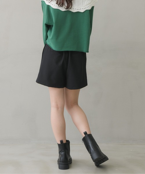 ems excite（エムズエキサイト）の「ハイウエストショートパンツ（その他パンツ・レディース・ブラック/ブラック系その他/ブラウン系その他・FREE）」の11枚目の写真