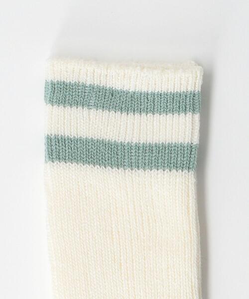 nonnative(ノンネイティブ)の「<nonnative(ノンネイティブ)> HI CNP SOCKS/ソックス □□(ソックス/靴下・メンズ・ブラック/ターコイズブルー/ベージュ・FREE)」の4枚目の写真