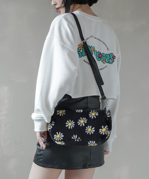 SPINNS(スピンズ)の「【2WAY仕様】柄エコファーバケットバッグ(ショルダーバッグ・レディース・B/C/A・ONESIZE)」の19枚目の写真