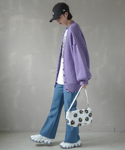 SPINNS(スピンズ)の「【2WAY仕様】柄エコファーバケットバッグ(ショルダーバッグ・レディース・B/C/A・ONESIZE)」の17枚目の写真