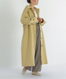 RAY CASSIN | ステンカラータブ付きスリーブコート(ステンカラーコート)