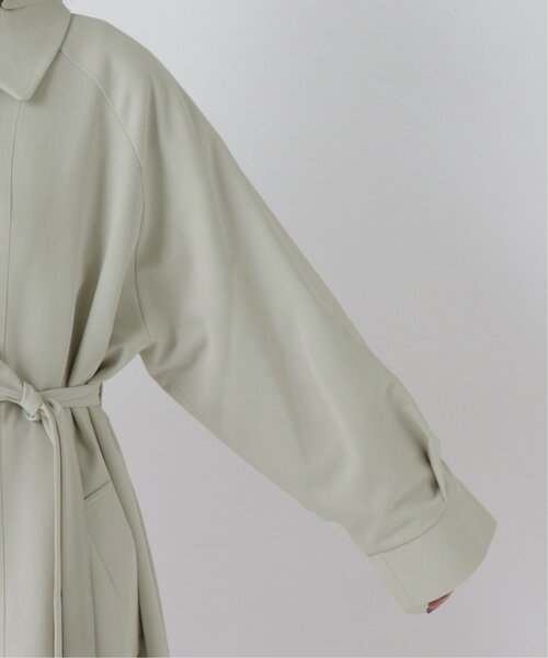 RAY CASSIN(レイカズン)の「ステンカラータブ付きスリーブコート(ステンカラーコート・レディース・オレンジ/イエロー/ベージュ・FREE)」の19枚目の写真