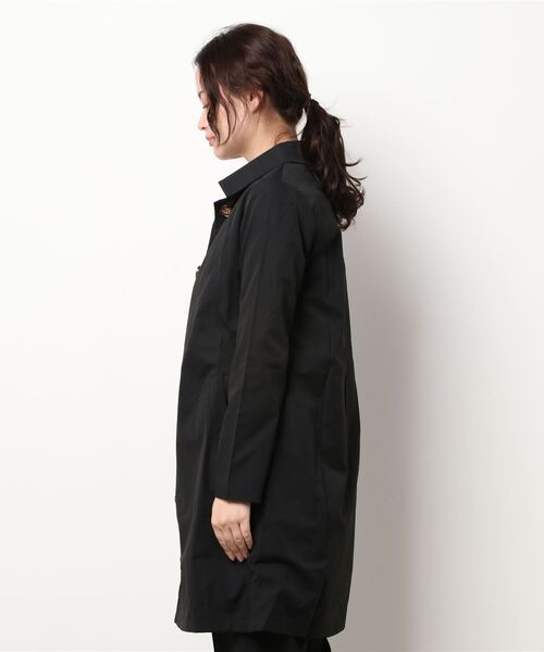 BLANC FICELLE（ブランフィセル）の「ステンカラーコート（ステンカラーコート・レディース・ブラック/ベージュ/アイボリー・SMALL/MEDIUM/LARGE/X-LARGE/XXX-LARGE/XX-LARGE）」の5枚目の写真