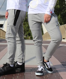 【ユニセックス】【LUXE/R】防水 ファスナー デザイン イージー ジョガーパンツ(RMS)