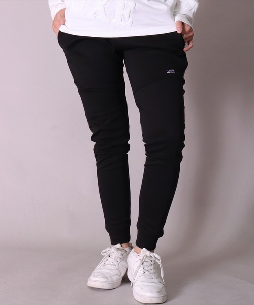 LUXE/R（ラグジュ）の「【ユニセックス】【LUXE/R】防水 ファスナー デザイン イージー ジョガーパンツ(RMS)（スウェットパンツ・メンズ・ブラック/杢グレー・MEDIUM/X-LARGE/LARGE）」の22枚目の写真