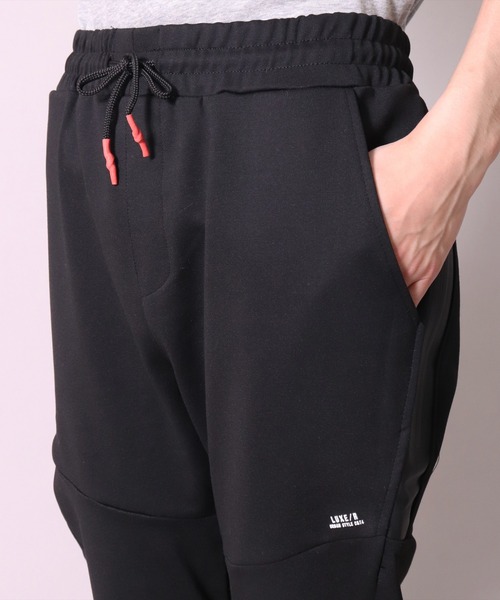 LUXE/R（ラグジュ）の「【ユニセックス】【LUXE/R】防水 ファスナー デザイン イージー ジョガーパンツ(RMS)（スウェットパンツ・メンズ・ブラック/杢グレー・MEDIUM/X-LARGE/LARGE）」の17枚目の写真