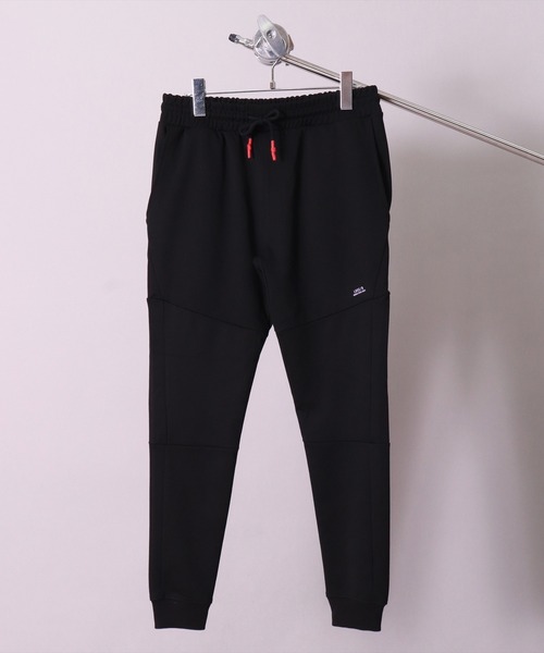 LUXE/R（ラグジュ）の「【ユニセックス】【LUXE/R】防水 ファスナー デザイン イージー ジョガーパンツ(RMS)（スウェットパンツ・メンズ・ブラック/杢グレー・MEDIUM/X-LARGE/LARGE）」の9枚目の写真