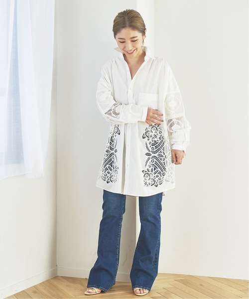 plage(プラージュ)の「《追加》【Healthy denim/ヘルシーデニム】SP FLARE デニムパンツ2◆(デニムパンツ・レディース・ブルー系その他・23/24/25)」の6枚目の写真