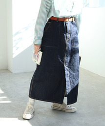 PAR ICI KLASSISK | カイハラデニム ロングスカート(デニムスカート)