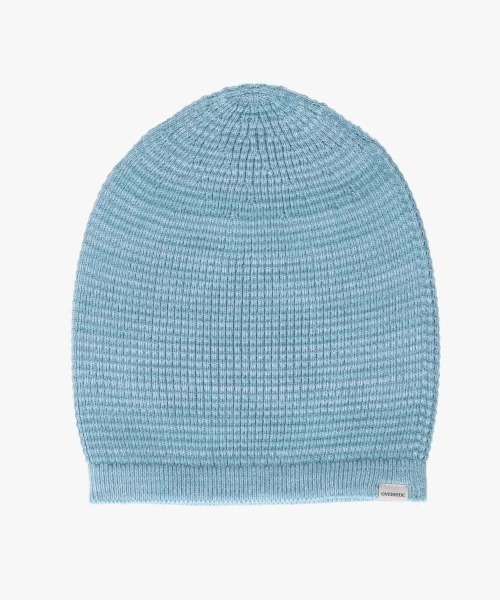 OVERRIDE（オーバーライド）の「OVERRIDE KNIT BASIC BEANIE SG / オーバーライド（ニットキャップ/ビーニー・レディース・ブラック/グレー/オリーブ/ピンク/ライトブルー・57~59cm）」の5枚目の写真