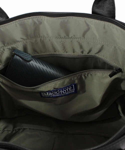 ROOTOTE（ルートート）の「ルートート/LT.ミディアム.7pockets-A（ビジネスバッグ・レディース・ブラック/ベージュ/ネイビー/グレー/カーキ・FREE）」の19枚目の写真