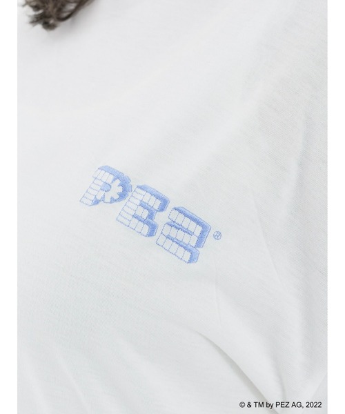 SLURR(スラ―)の「【大きいサイズ】PEZロンT(Tシャツ/カットソー・レディース・オフホワイト・L)」の9枚目の写真