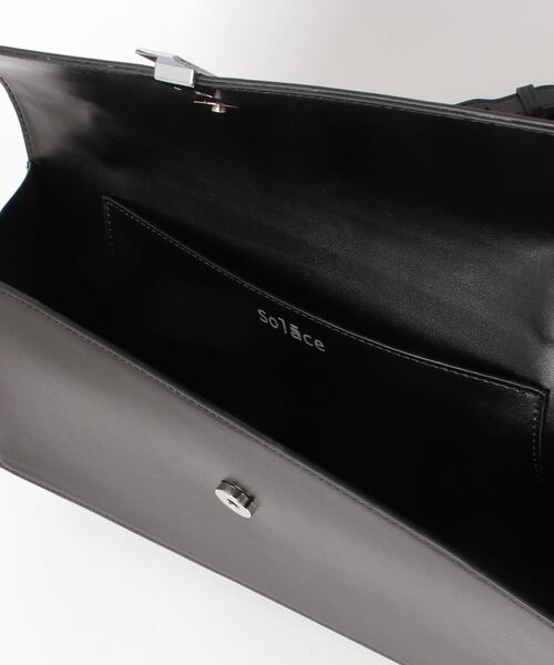 Solace（ソレイス）の「ワイドスクエア2wayショルダーバッグ（ショルダーバッグ・レディース・ブラック/ブルー/グリーン・FREE）」の12枚目の写真