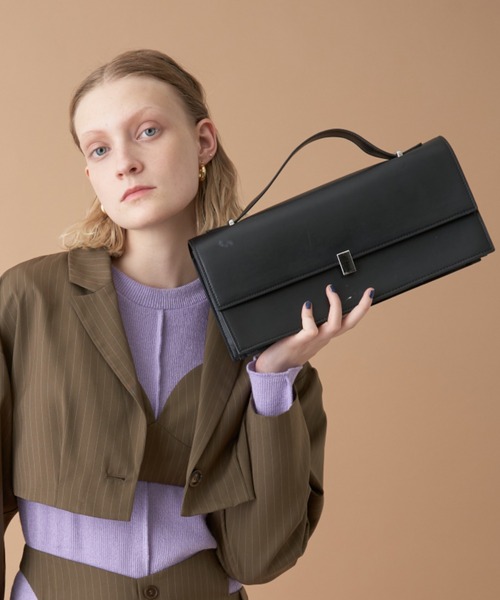 Solace（ソレイス）の「ワイドスクエア2wayショルダーバッグ（ショルダーバッグ・レディース・ブラック/ブルー/グリーン・FREE）」の2枚目の写真