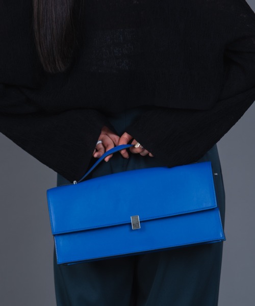 Solace（ソレイス）の「ワイドスクエア2wayショルダーバッグ（ショルダーバッグ・レディース・ブラック/ブルー/グリーン・FREE）」の22枚目の写真