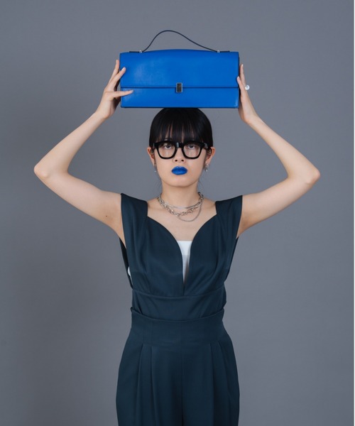 Solace（ソレイス）の「ワイドスクエア2wayショルダーバッグ（ショルダーバッグ・レディース・ブラック/ブルー/グリーン・FREE）」の18枚目の写真