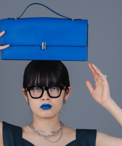 Solace（ソレイス）の「ワイドスクエア2wayショルダーバッグ（ショルダーバッグ・レディース・ブラック/ブルー/グリーン・FREE）」の19枚目の写真