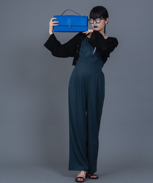 Solace（ソレイス）の「ワイドスクエア2wayショルダーバッグ（ショルダーバッグ・レディース・ブラック/ブルー/グリーン・FREE）」の16枚目の写真