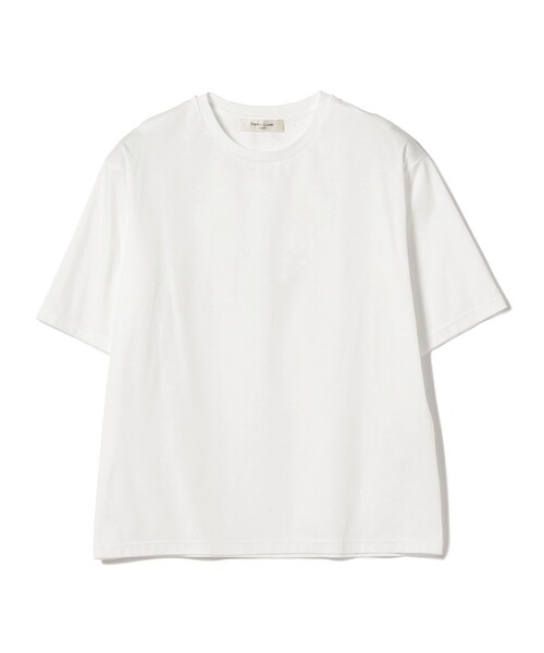 Demi-Luxe BEAMS(デミルクス ビームス)の「Demi-Luxe BEAMS / スムース ハーフスリーブ Tシャツ(Tシャツ/カットソー・レディース・ホワイト/ネイビー/ミント/ブラウン系その他/ブラック/サックスブルー/ケリーグリーン・ONE SIZE)」の21枚目の写真