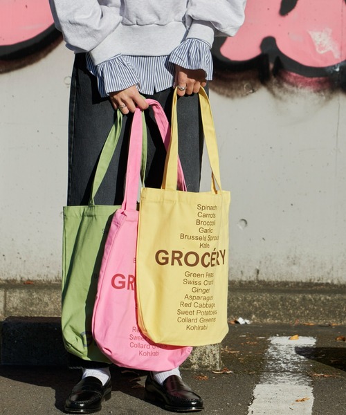 Auntie Rosa Holiday（アンティローザホリデー）の「プリントカラートート（トートバッグ・レディース・ピンク/イエロー/グリーン・FREE）」の14枚目の写真