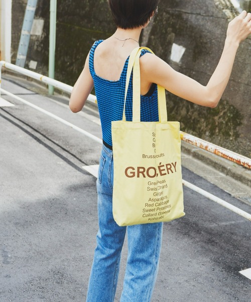 Auntie Rosa Holiday（アンティローザホリデー）の「プリントカラートート（トートバッグ・レディース・ピンク/イエロー/グリーン・FREE）」の7枚目の写真