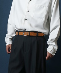 ANPAS | 3Points Buckle Real Leather Belt/3点尾錠 レザーベルト(ベルト)