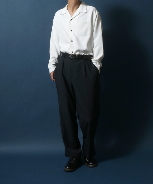 ANPAS（アンパス）の「3Points Buckle Real Leather Belt/3点尾錠 レザーベルト（ベルト・メンズ・ブラック/ダークブラウン/ブラウン・FREE）」の15枚目の写真