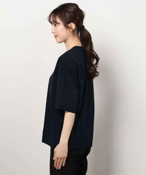 THE SHINZONE（ザ　シンゾーン）の「THE SHINZONE SMART TEE SHIRT 21SMSCU04（Tシャツ/カットソー・レディース・ネイビー/グレー/ホワイト/グリーン・FREE）」の15枚目の写真