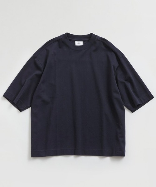 THE SHINZONE（ザ　シンゾーン）の「THE SHINZONE SMART TEE SHIRT 21SMSCU04（Tシャツ/カットソー・レディース・ネイビー/グレー/ホワイト/グリーン・FREE）」の4枚目の写真