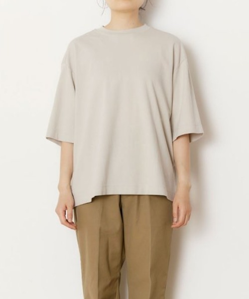 THE SHINZONE（ザ　シンゾーン）の「THE SHINZONE SMART TEE SHIRT 21SMSCU04（Tシャツ/カットソー・レディース・ネイビー/グレー/ホワイト/グリーン・FREE）」の8枚目の写真