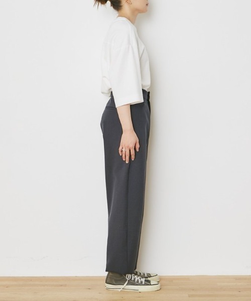 THE SHINZONE（ザ　シンゾーン）の「THE SHINZONE SMART TEE SHIRT 21SMSCU04（Tシャツ/カットソー・レディース・ネイビー/グレー/ホワイト/グリーン・FREE）」の6枚目の写真