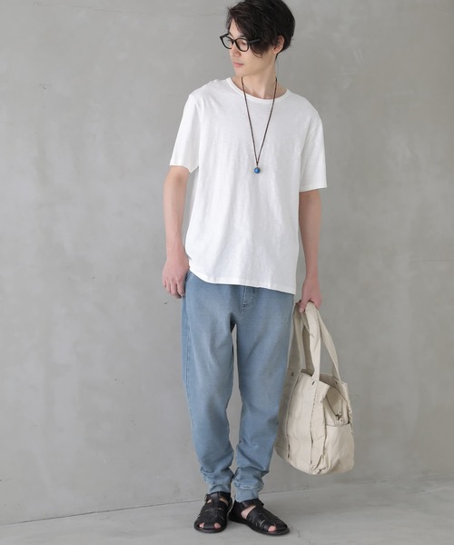 osharewalker（オシャレウォーカー）の「【廃盤】『デニムライクジョガーパンツ』（デニムパンツ・メンズ・ブルー/ネイビー/ブラック・L/M/XL）」の10枚目の写真