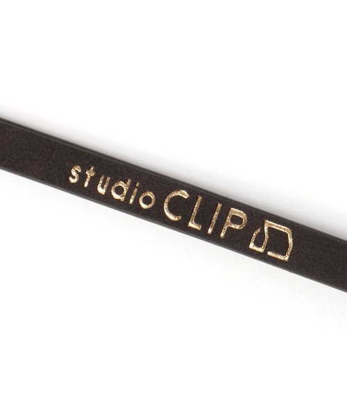 studio CLIP(スタディオクリップ)の「ナローコンチョベルト(ベルト・レディース・ベージュ/ブラウン・FREE)」の4枚目の写真