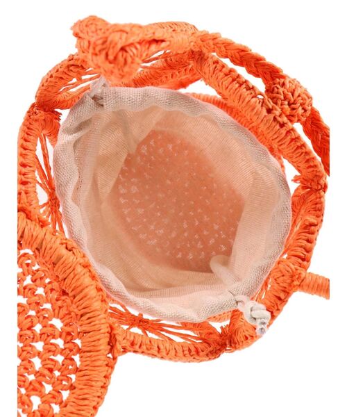 Ungrid（アングリッド）の「カラーモチーフカゴBAG（かごバッグ・レディース・オレンジ/グリーン・FREE）」の12枚目の写真