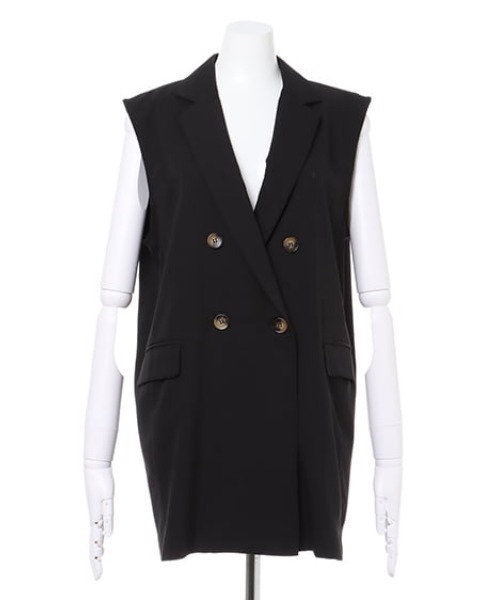 MLI'A(エムリア)の「ノースリジレ(ベスト・レディース・アイボリー/ブラック/ブラウン・M)」の8枚目の写真